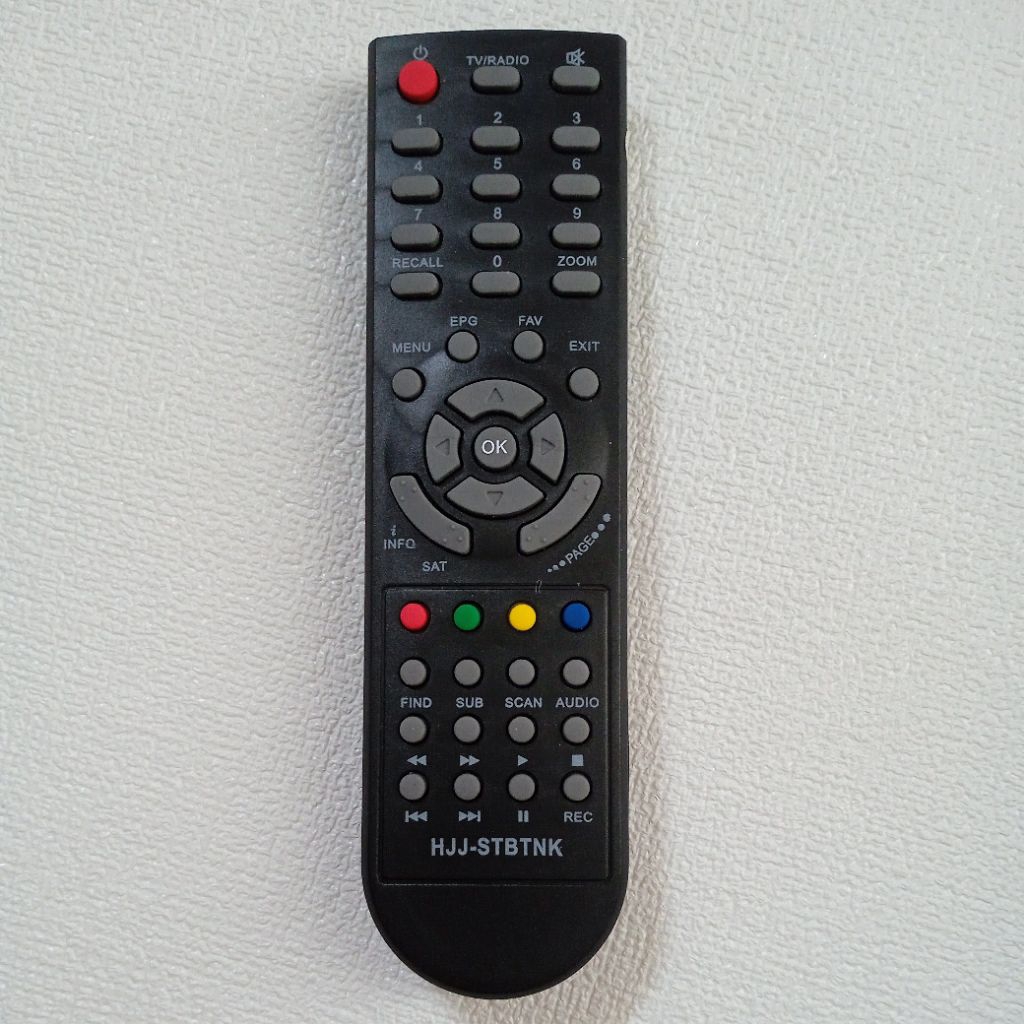 Remote TANAKA STB receiver Nusantara Remote Set Top Box TANAKA