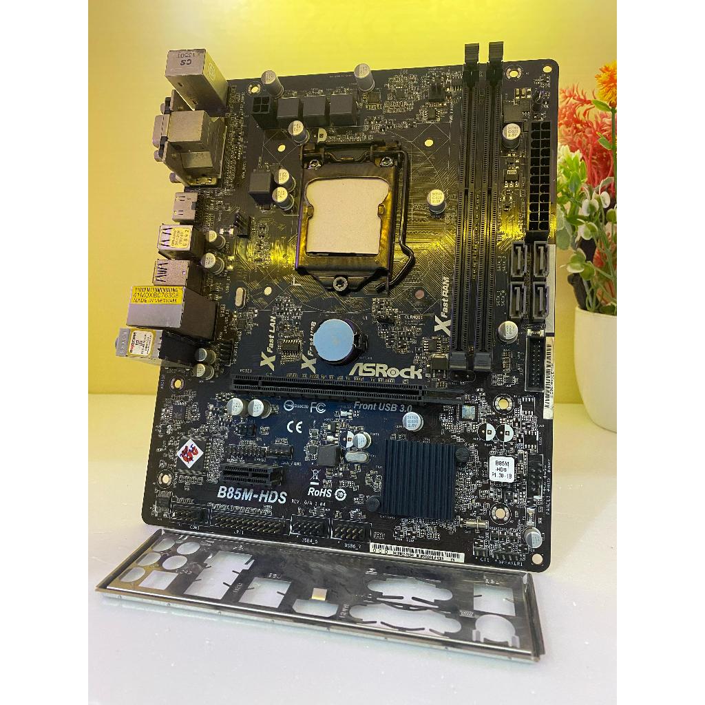 Motherboard B85-M ASROCK 2 SLOT RAM | Sonju Bass Komputer