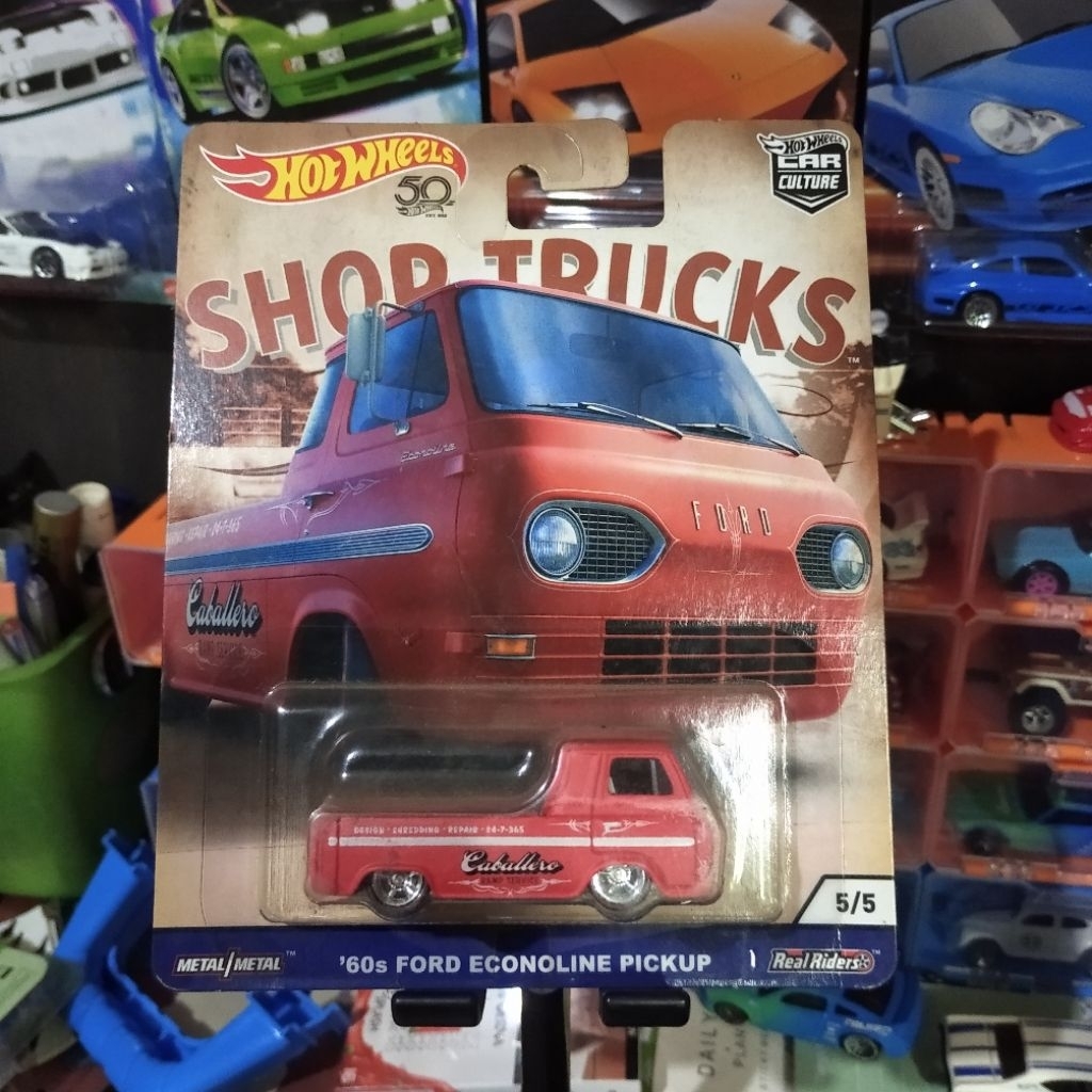 hotwheels premium 60s ford econoline pickup
