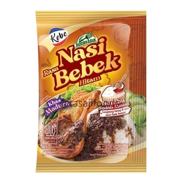 

bumbu instan kobe nasi bebek 20