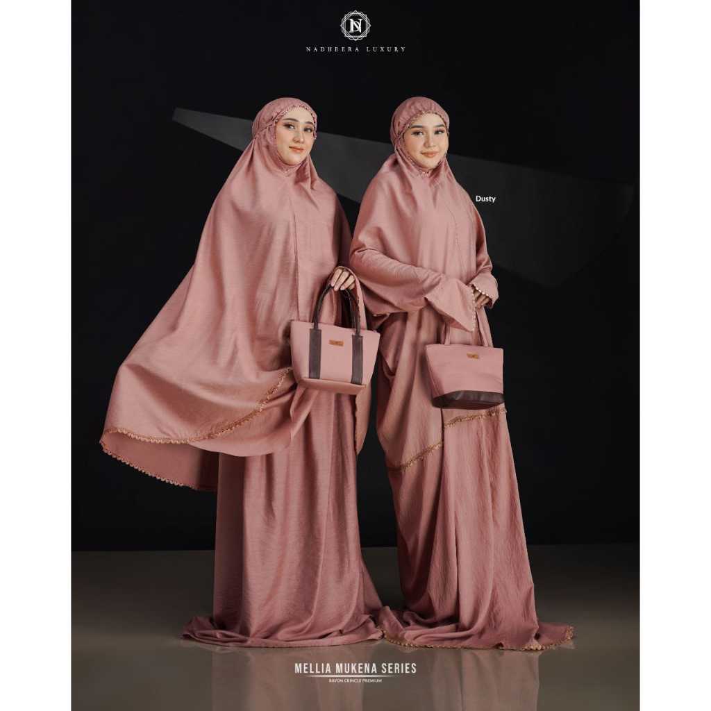 MELLIA MUKENA TERUSAN DUSTY NADHEERA LUXURY