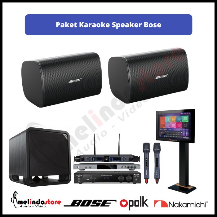 Paket Karaoke dan Home Theater Speaker Bose DM6SE