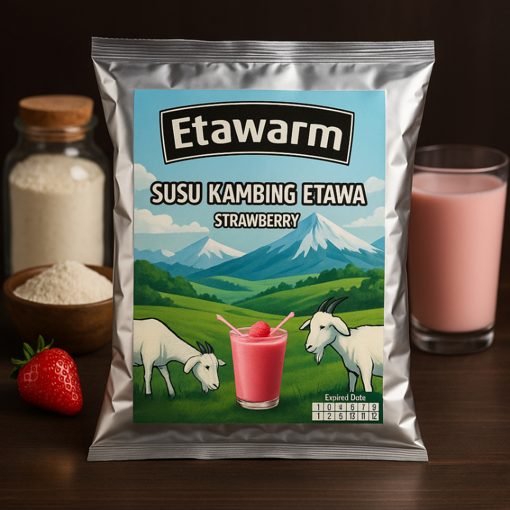 

SUSU KAMBING ETAWAREM RASA STRAWBERRY 250G