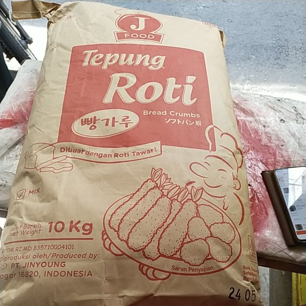 

tepung roti Jfood 10kg mix