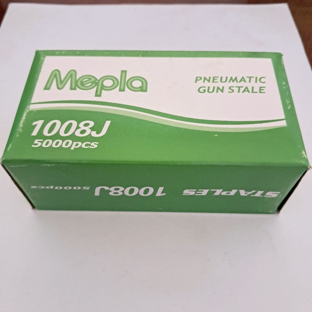 

Paku Staples 1008J Mepla Hijau Pneumatic Gun Stale
