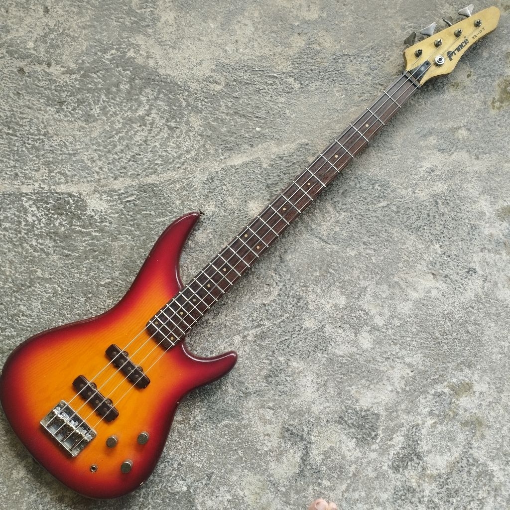 GITAR BASS PRINCE ORIGINAL HB-32X SUNBRUST SECOND MURAH