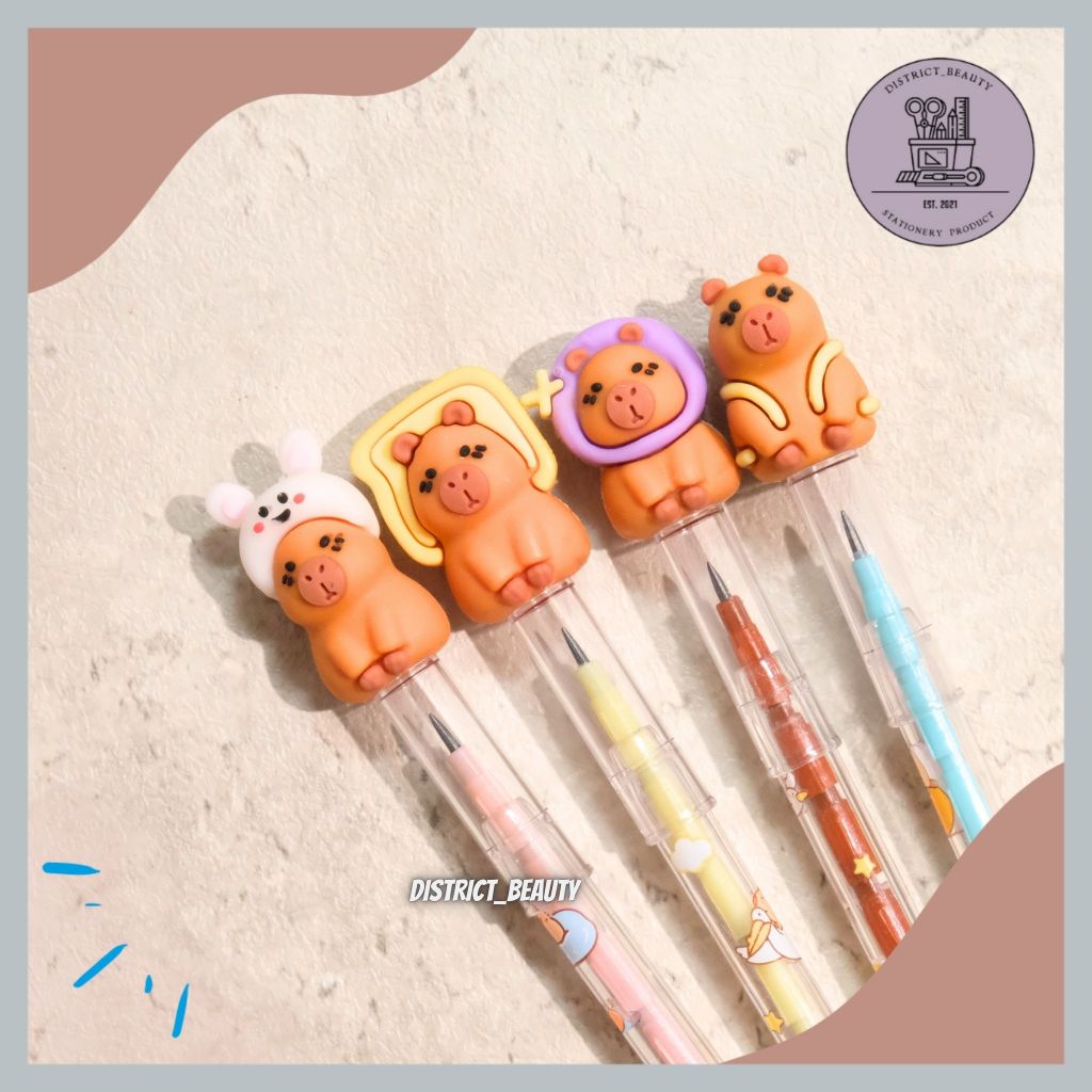 

PENSIL BENSIA SUSUN PELURU MOTIF CAPYBARA CUSTOM KUSTOM COSTUM PENSIL CAPYBARA CUSTOM LUCU TERMURAH