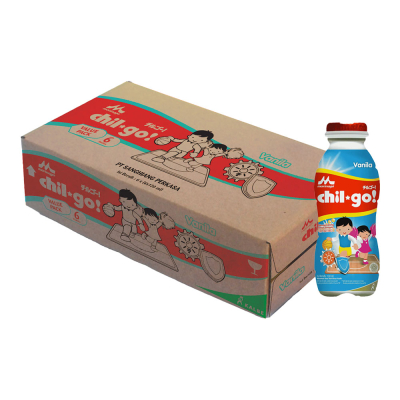 

Morinaga chil-go Susu Cair Steril Vanila 36 x 130 ml - Karton