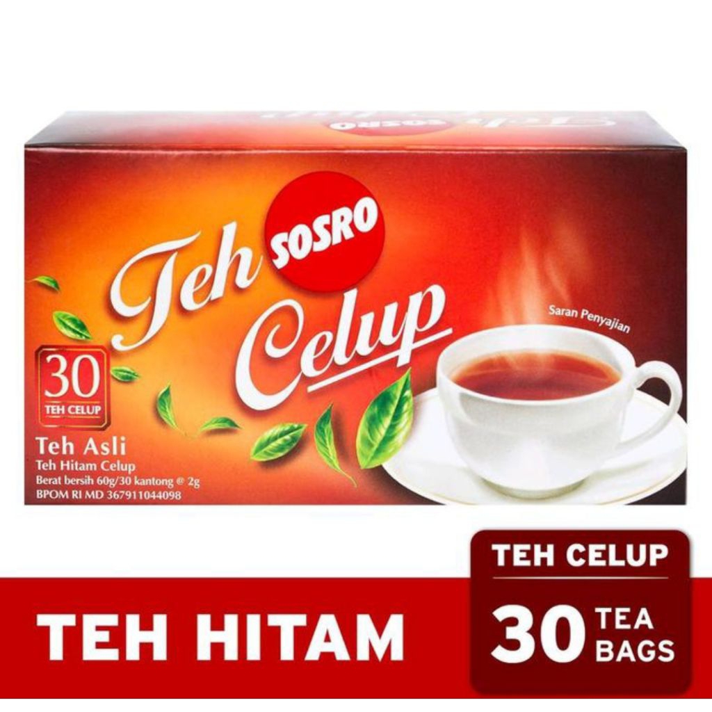 

Teh Celup Sosro 30sachet/box