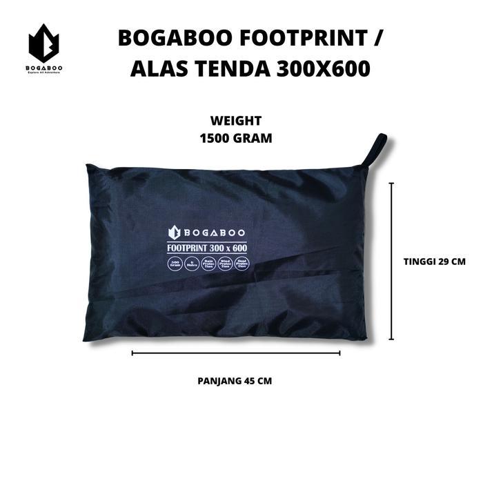 Eiger - Bisa Cod Footprint / Alas Tenda Merk Bogaboo 4 M X 6 M Alas Tenda Family - Terpal Tenda Bisa