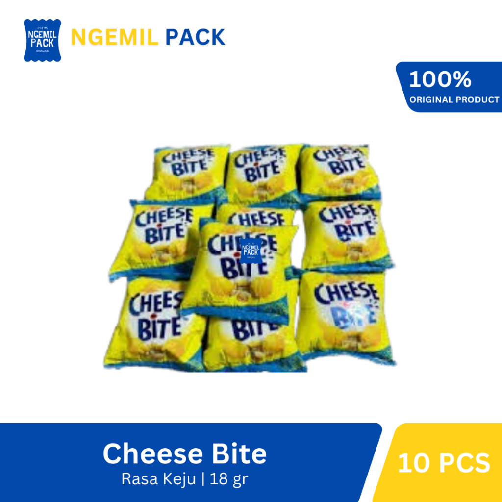 

Chiki Cheese Bite Berhadiah Isi 10pcs @18Gr