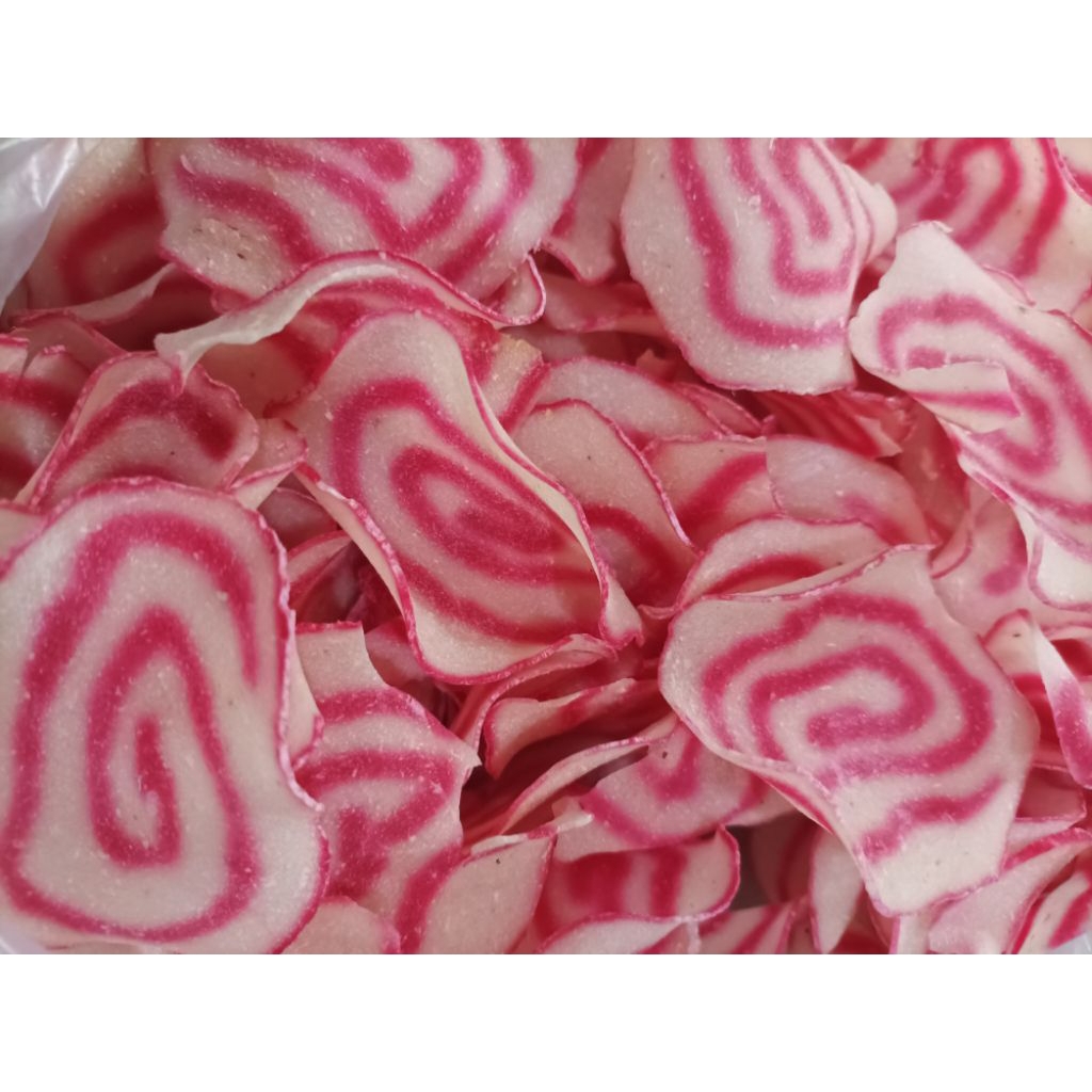 

krupuk lorek krupuk singkong krupuk merah putih 100g