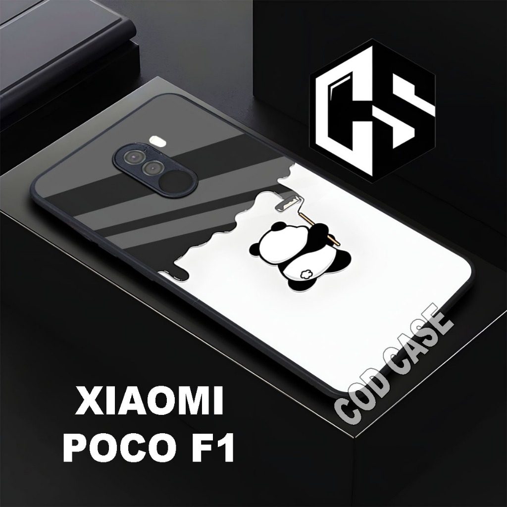 (COD 108)Softcase Glossy POCO F1/case poco f1 glitter/casing poco f1 glitter/case poco f1