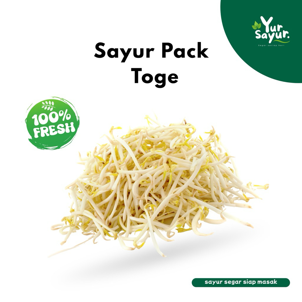 

YUR SAYUR - Toge Segar Harian Renyah Putih Bersih Siap Masak