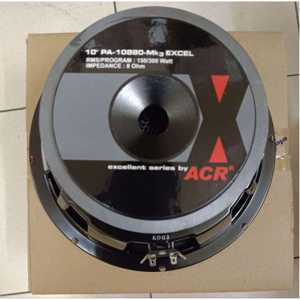 SPEAKER ACR EXCELLENT 10 inch PA-10880-MK3 EXCEL