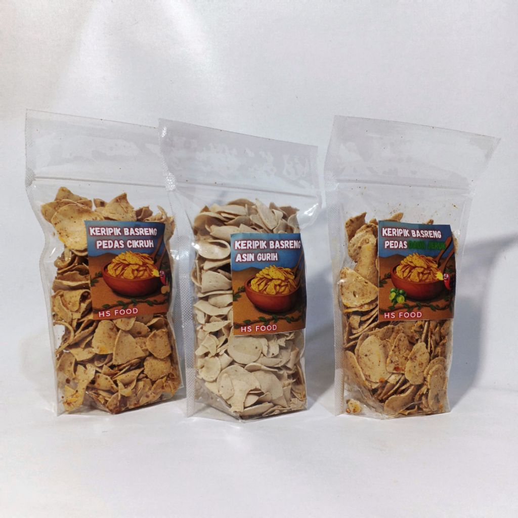 

Basreng Koin 1/2 Kg Pedas Cikruh Daun Jeruk Asin Renyah Enak Cemilan Makanan Ringan Snack Camilan