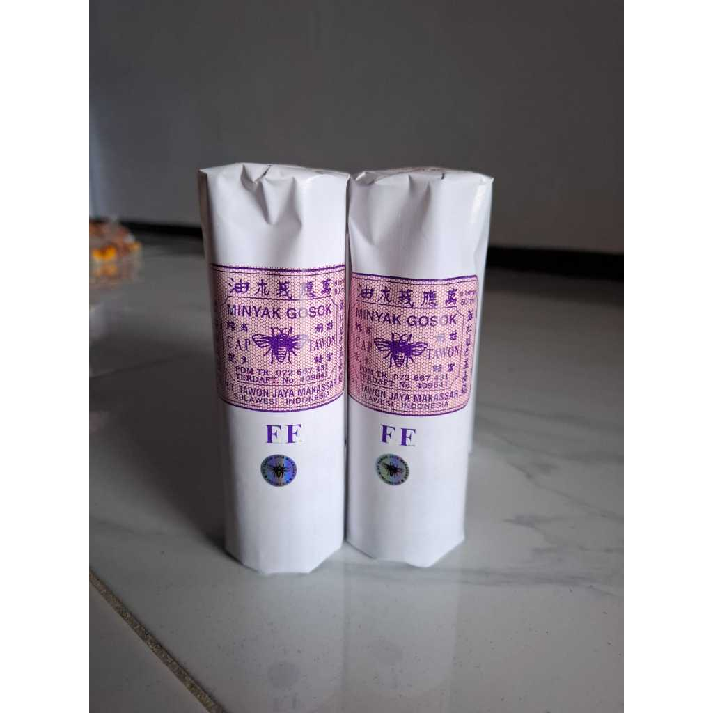 (PAKET HEMAT) 2 BOTOL MINYAK TAWON FF(90ML) BONUS 1 BOTOL MINYAK TAWON CC(20ML)