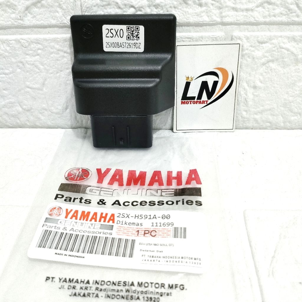 ECU ECM 2SX UNTUK MOTOR YAMAHA MIO SOUL GT 125 BLUE CORE,MIO M3,FINO 125