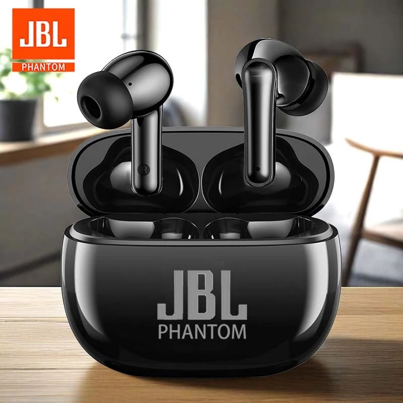 JBL PHANTOM Earphone Bluetooth Nirkabel Sejati Baru Headphone Suara HiFi Latensi Rendah Pengurangan 