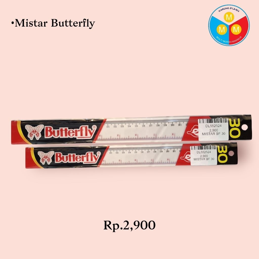 

Penggaris butterfly