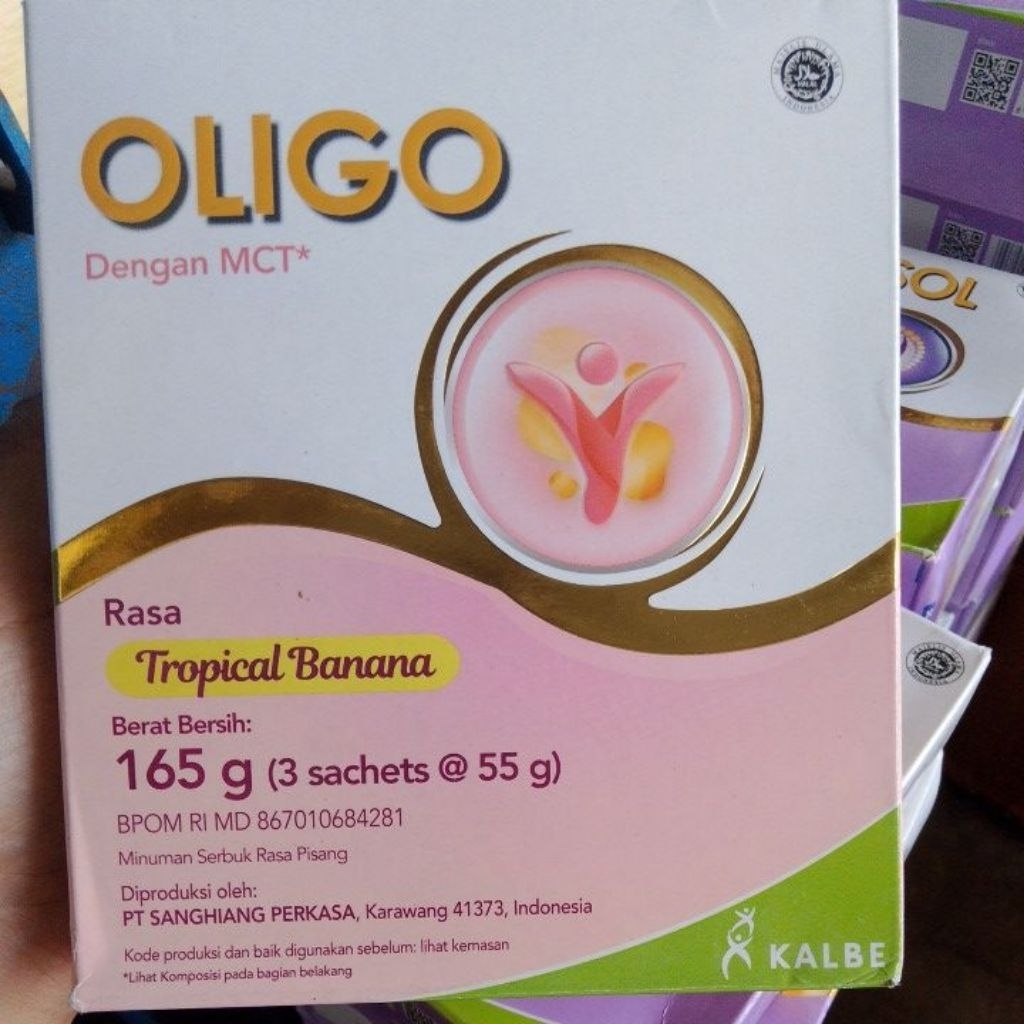 

OLIGO Dengan MCT Tropical Banana 165g expired Juni 2026