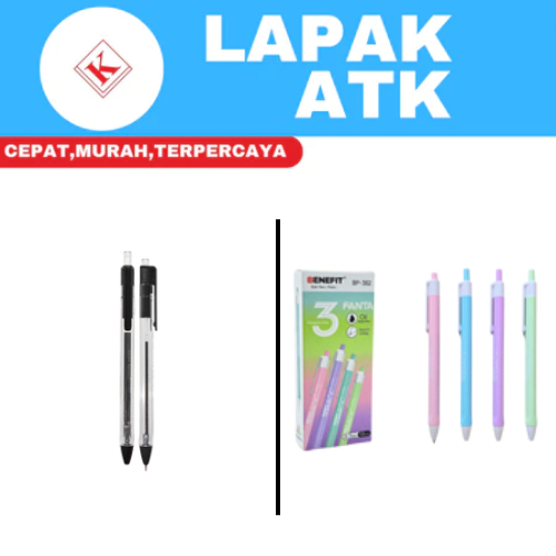 

PULPEN VOKUS TRANS JOYKO BP-349 / PULPEN BENEFIT BP-382 (1 LUSIN) ++LT3