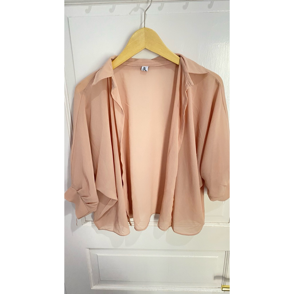 [NEW] Outer Transparant Cardigan Cerut / Outer Ceruti Lengan Panjang / Kardigan Wanita Atasan Remaja