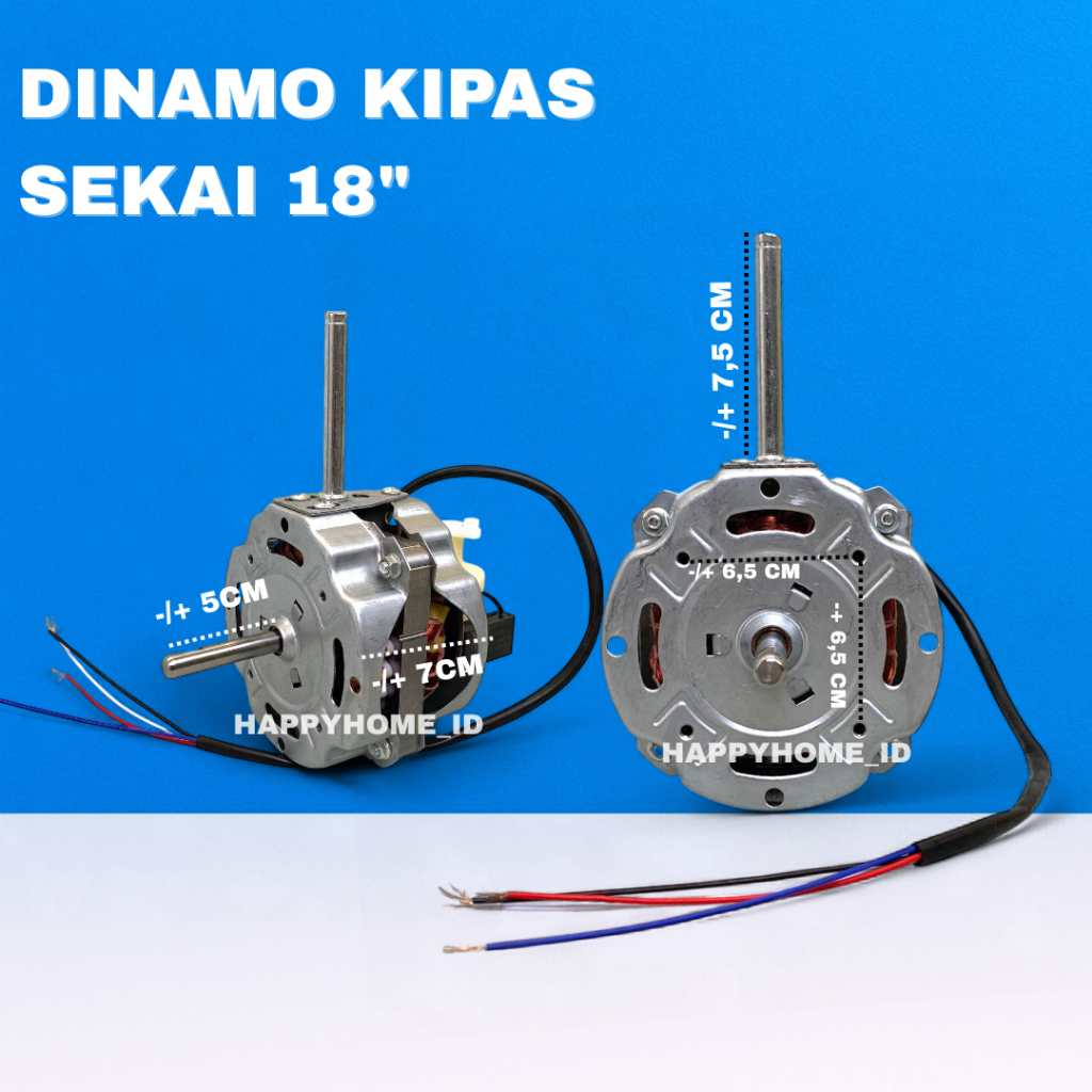 DINAMO / MOTOR KIPAS SEKAI IST 1851 BALING - BALING BESI - MESIN KIPAS ANGIN TORNADO ARASHI