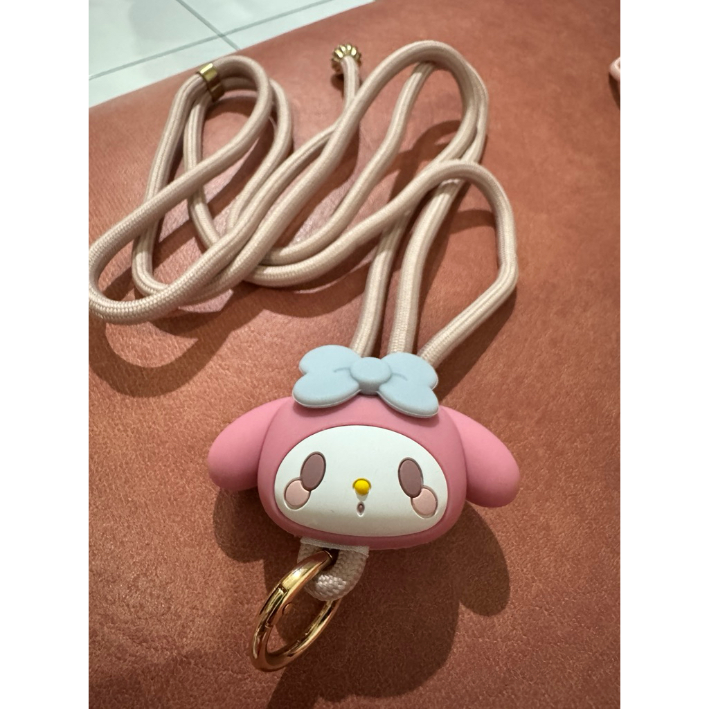 Mobile Phone strap multi ring mascot sanrio my melody