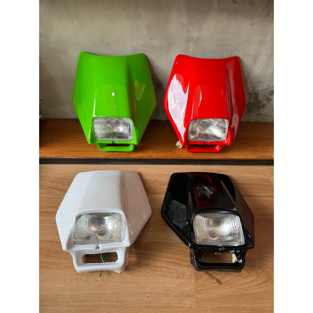 headlamp klx250 vintage kdx klx250r