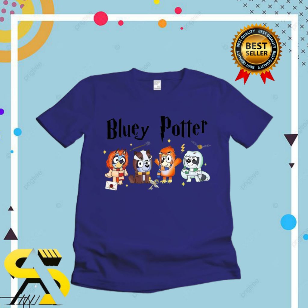 BLUEY FOTTER BAJU KAOS ATASAN ANAK