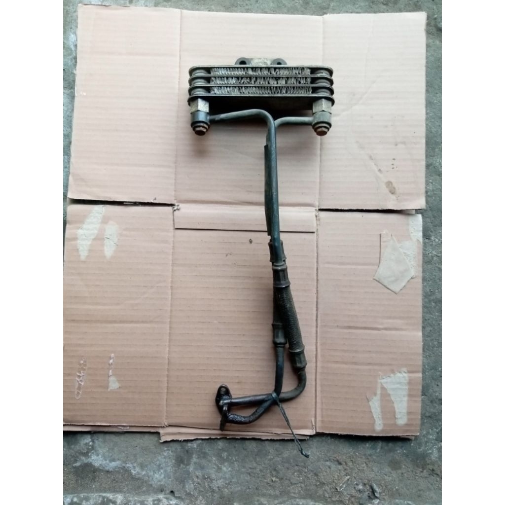 OIL COOLER SATRIA FU NORMAL ORIGINAL COPOTAN MOTOR
