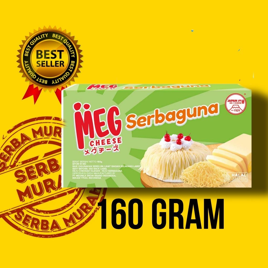 

Meg keju 160 gram