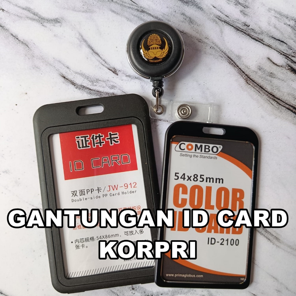 

Yoyo Id Card Holder KORPRI, Gantungan Id Card KORPRI Stiker Timbul