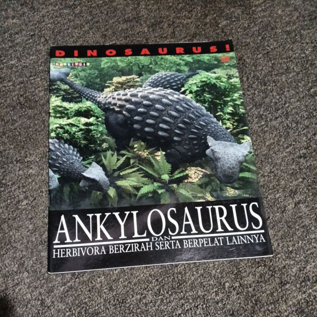 Buku Dinosaurus Ankylosaurus