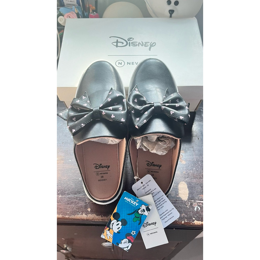 [NEW] Nevada x Disney Sandal/Sepatu Slip On