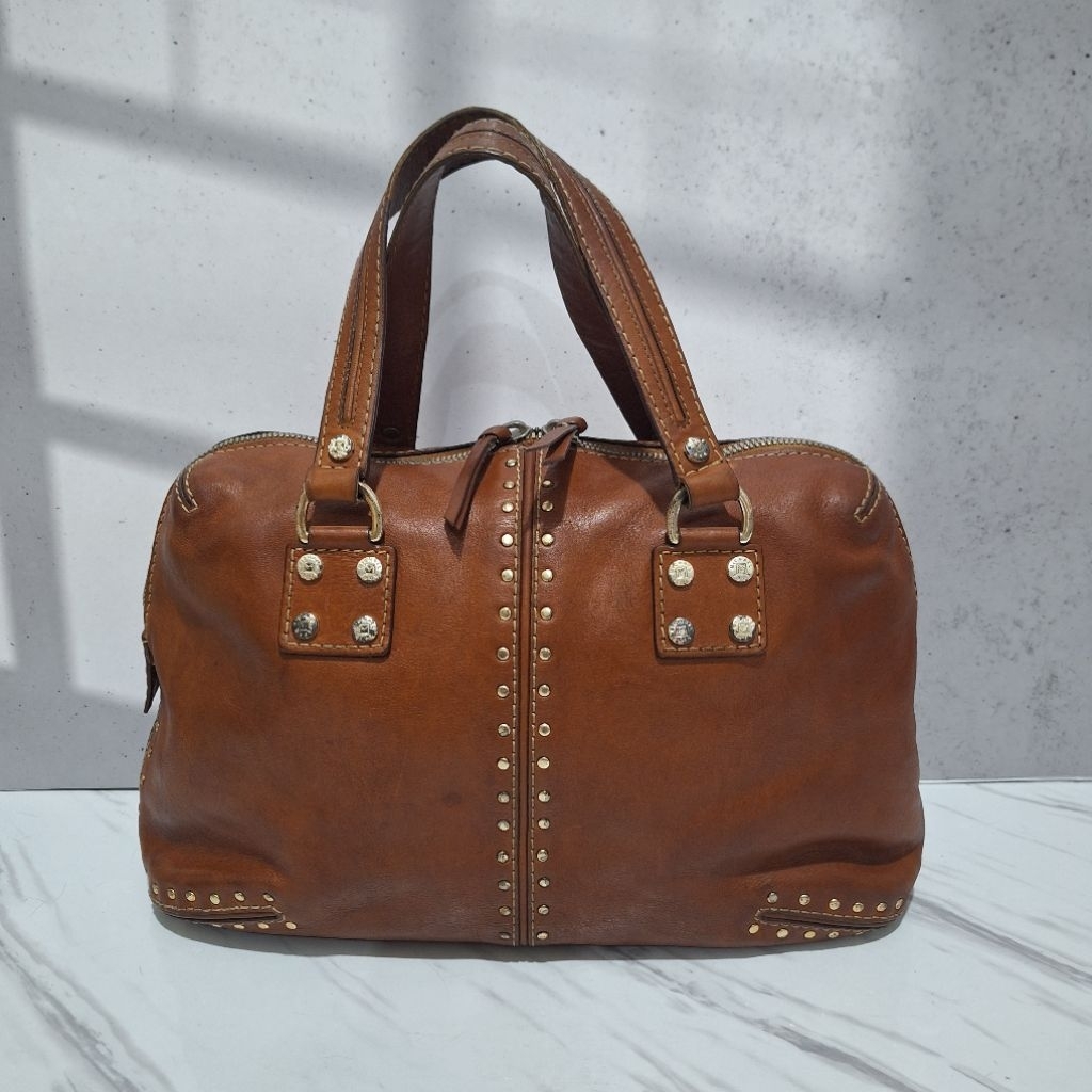 Tas Preloved Speedy Alma MK Stud Vintage