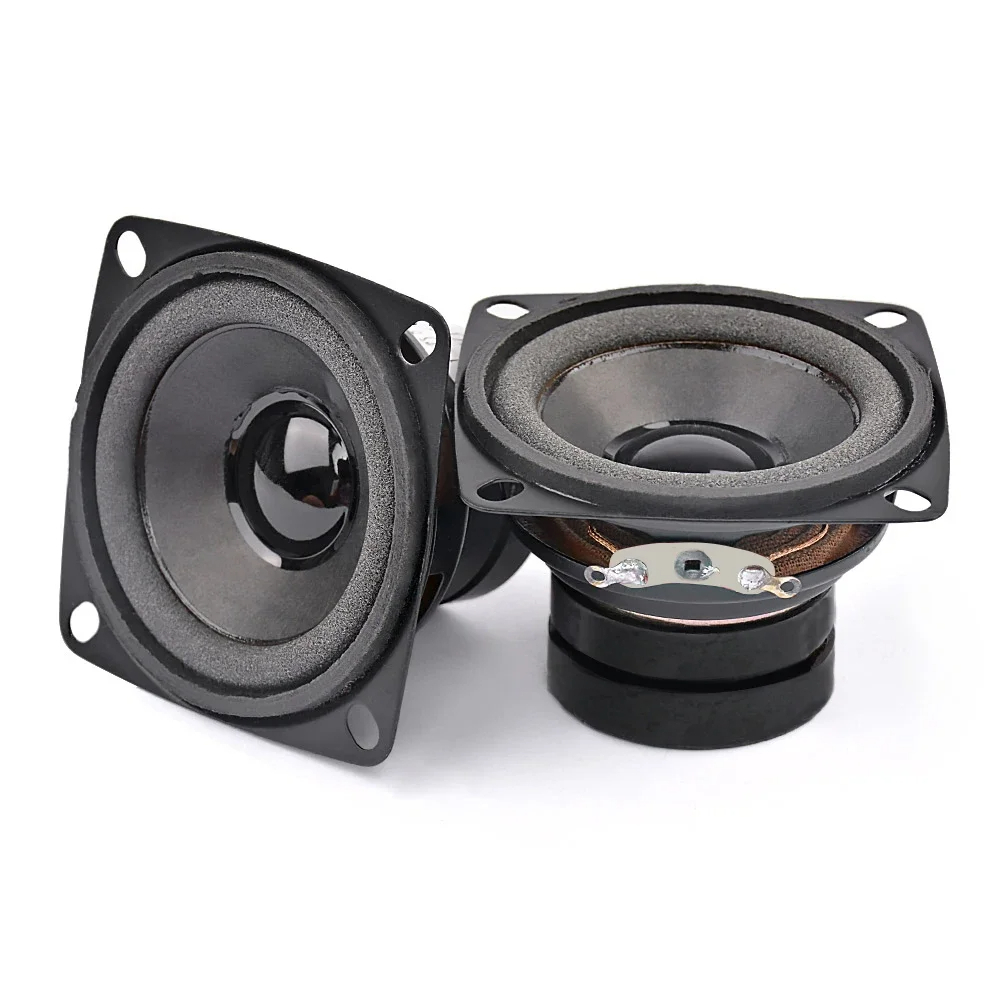 Speaker Subwoofer Dual Magnetic DIY Home Theater ukuran 2 Inch 10 Watt