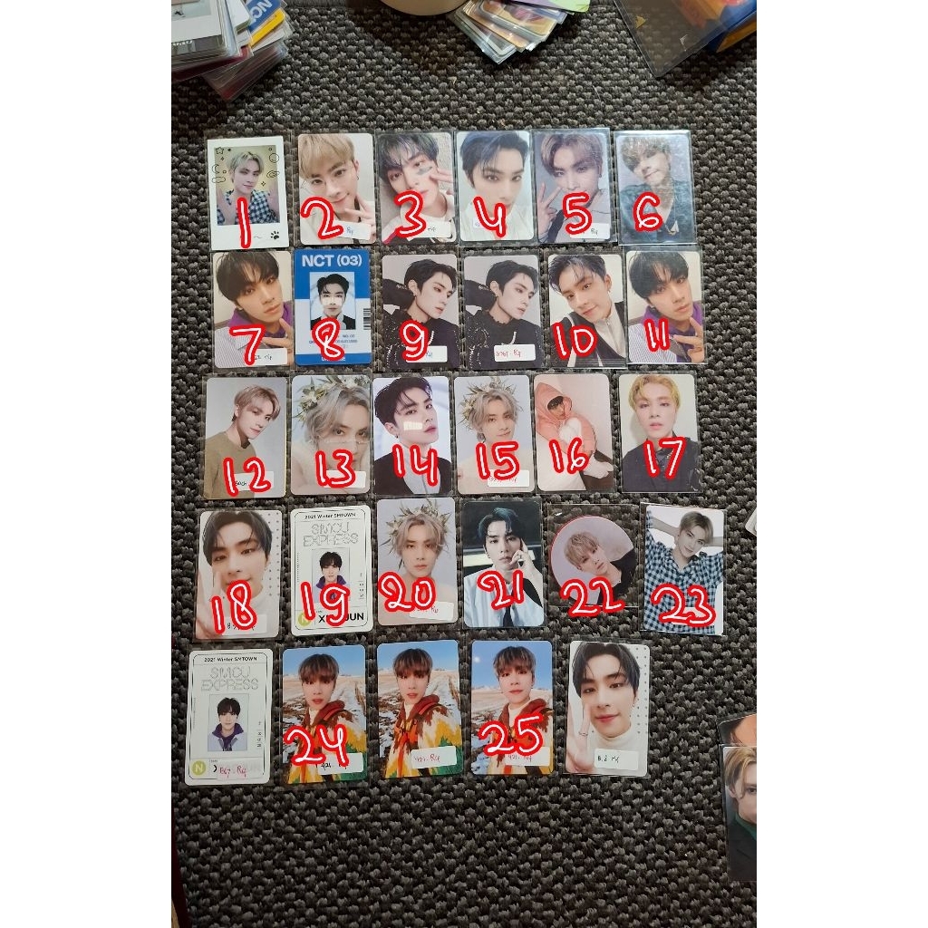 photocard murah xiaojun wayv pola nct home sanrio tc universe kick back phatom scratch sealed lpb sm