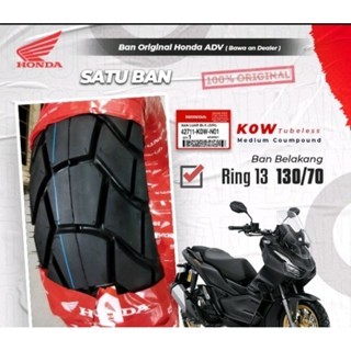 Ban Tubeless Honda AHM ADV PCX 160 uk 130/70 Ring 13 Ban Belakang 110/80 14 depan KOW Garansi barang
