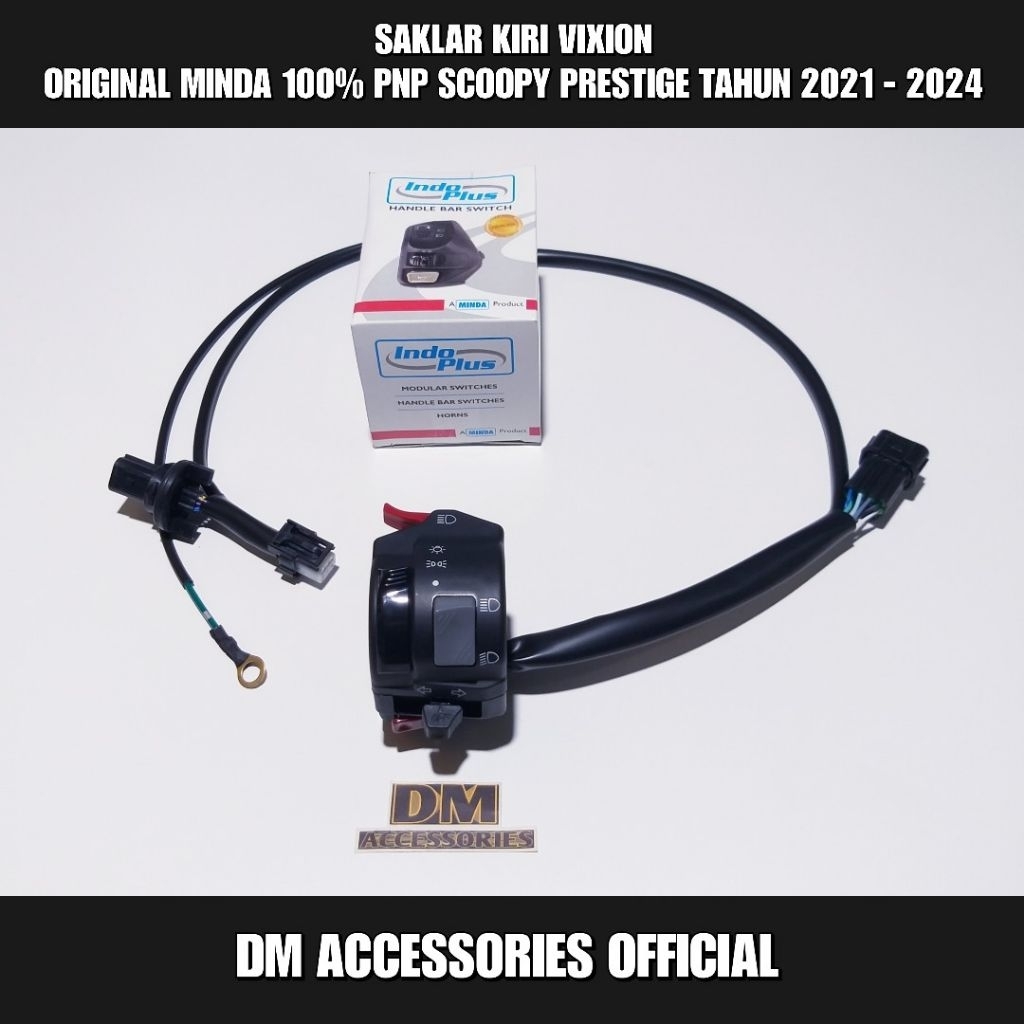 SAKLAR VIXION ORIGINAL MINDA 100% PNP SCOOPY PRESTIGE K2F TAHUN 2021 - 2024