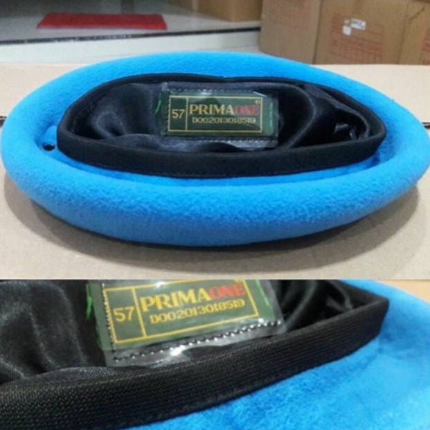 KODE M54S Baret Primaone Provos Polri Biru Langit Elegan