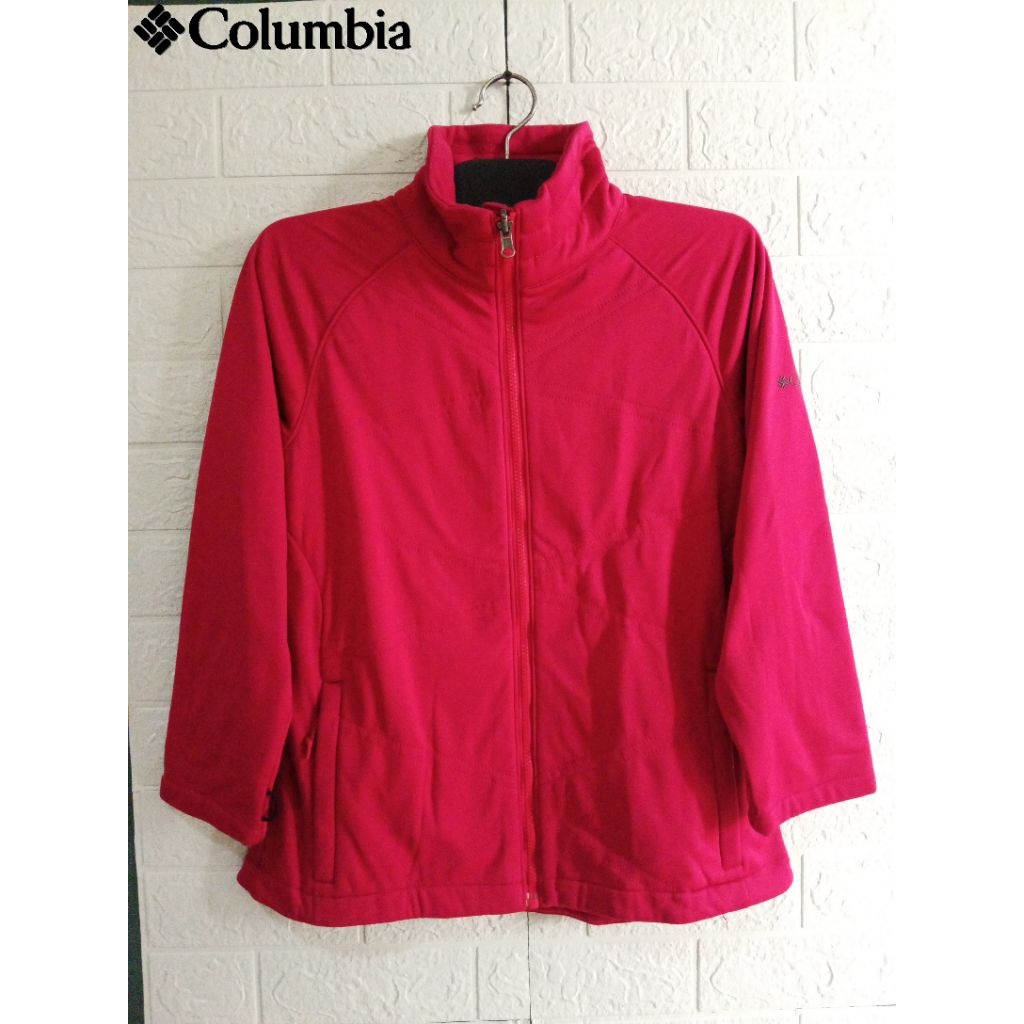 C-08 Second Branded Jacket Columbia Merah lembut , Baju Celana Second Branded Collections.