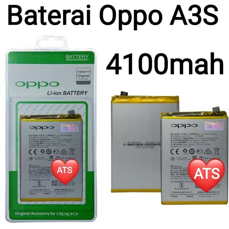 KODE W98B BATERAI TANAM OPPO A3S KUALITAS ORI 99