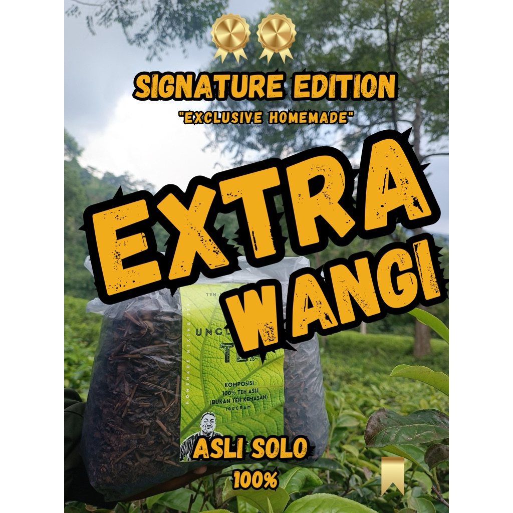 

EXTRAWANGI Teh Asli Solo 1 KILOGRAM Uncle Bil's Tea || Teh Asli Organik NON-Kemasan