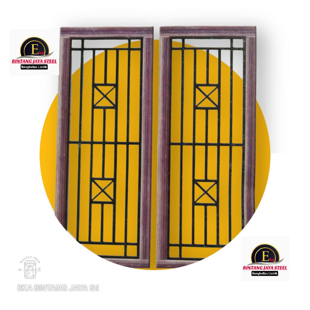 TERALIS PENGAMAN JENDELA MINIMALIS KOTAK PALANG MURAH