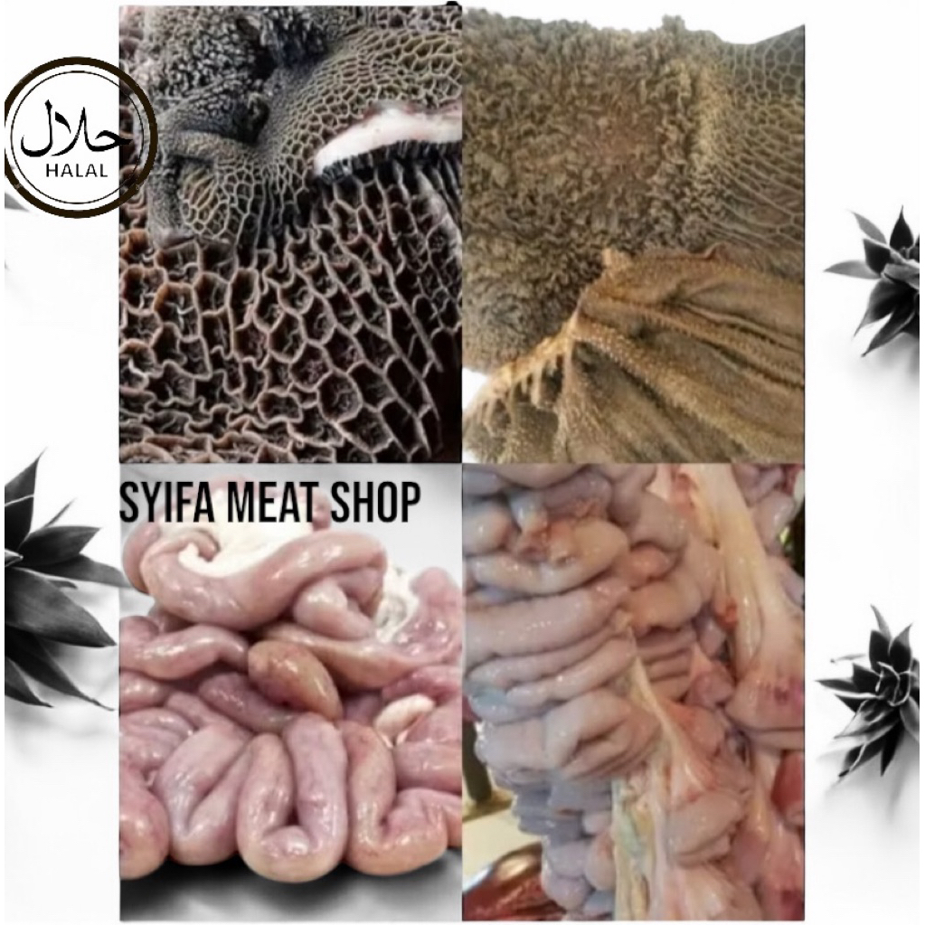 

Babat sapi + Usus sapi mantul 500-1kg