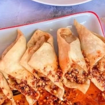 

siomay tangkar goreng/kukus