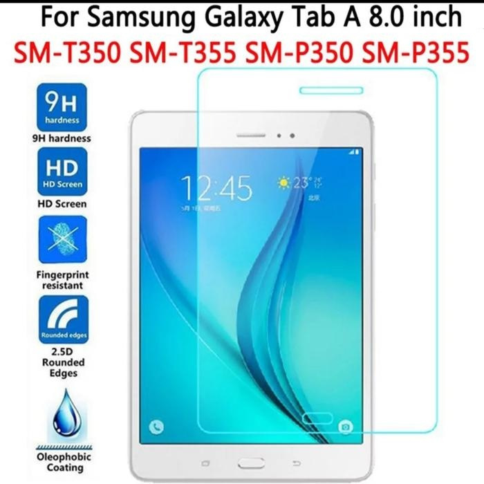 Tempered Glass Samsung Galaxy Tab A 8.0" SM-T350 / SM-T355 / SM-P350 / SM-P355 Anti Gores Kaca Scree