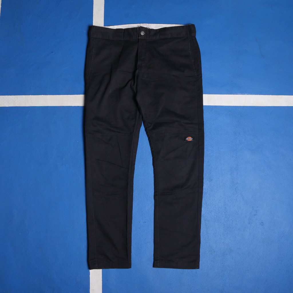 D.4 Long Pants WP811 Black Double Knee 34x30 (Second)